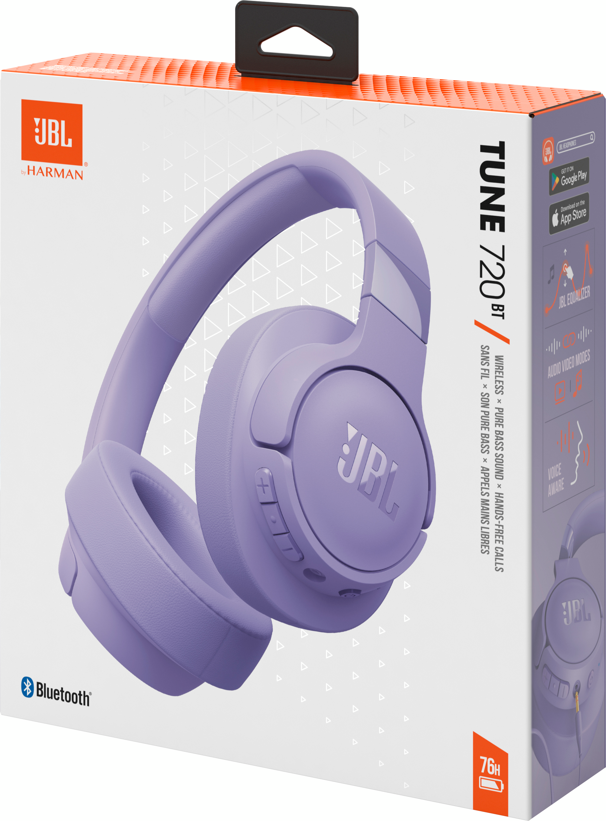 Наушники JBL Tune 720BT Purple (JBLT720BTPUR) фото 11