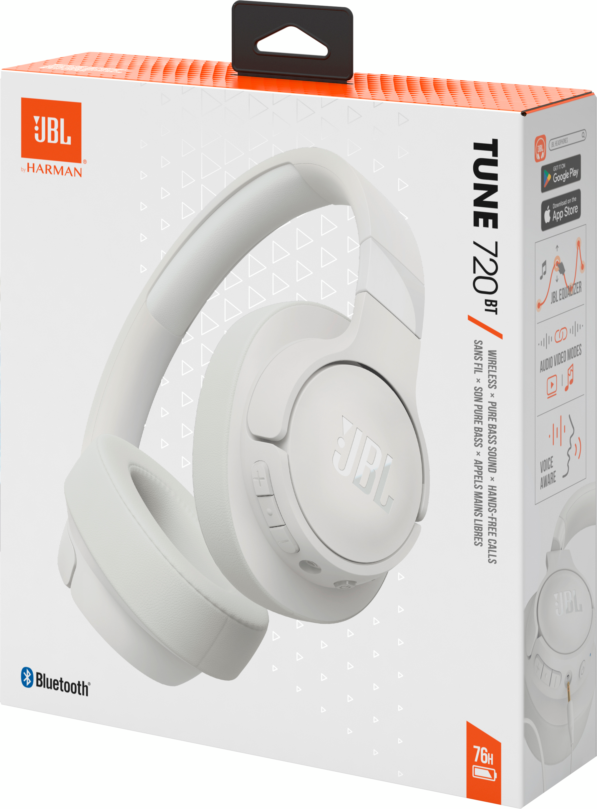 Навушники JBL Tune 720BT White (JBLT720BTWHT)фото11