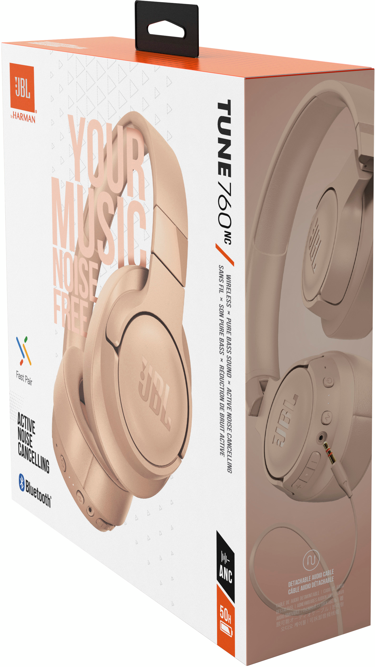 Наушники JBL Tune 760NC Blush (JBLT760NCBLS) фото 11