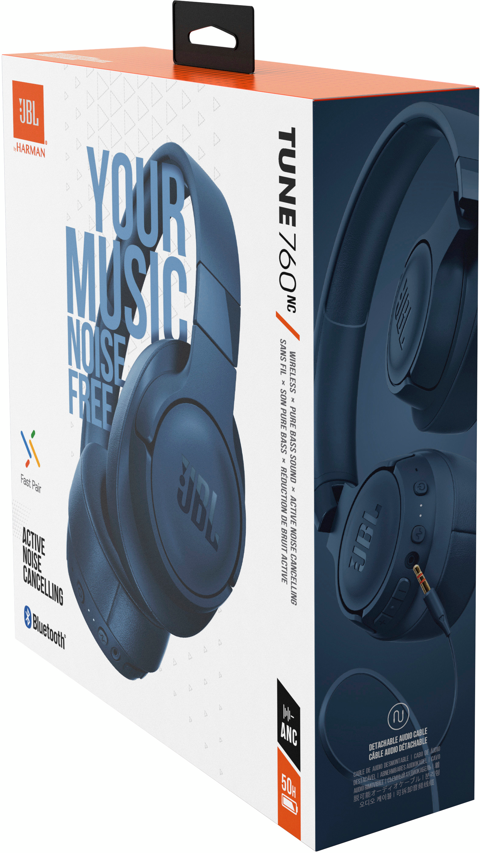 Наушники JBL Tune 760NC Blue (JBLT760NCBLU) фото 11