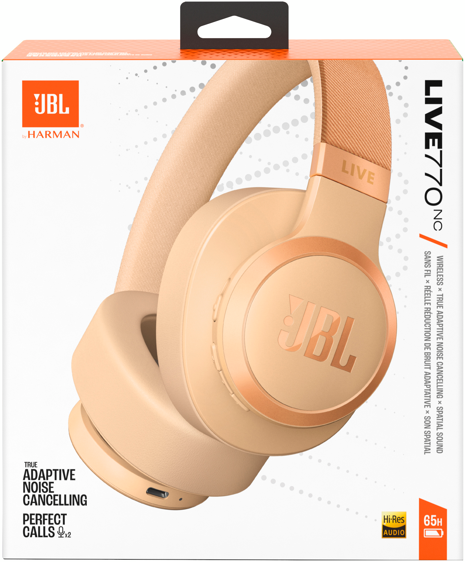 Наушники JBL Live 770NC Sandstone (JBLLIVE770NCSAT) фото 12