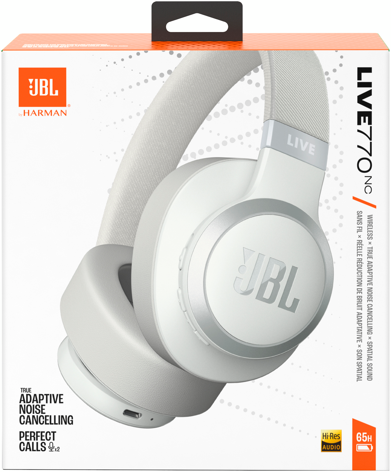 Наушники JBL Live 770NC White (JBLLIVE770NCWHT) фото 12