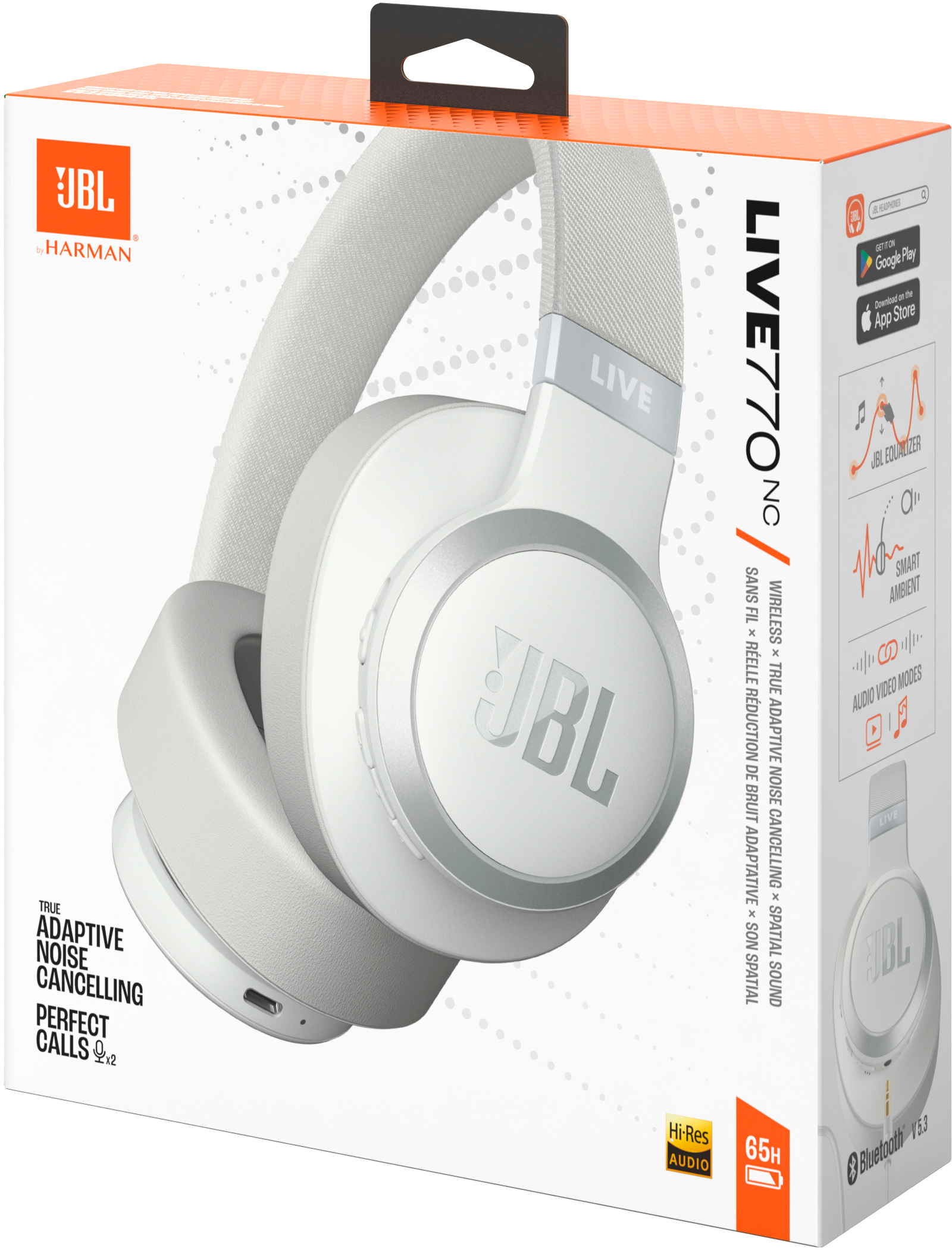 Наушники JBL Live 770NC White (JBLLIVE770NCWHT) фото 13