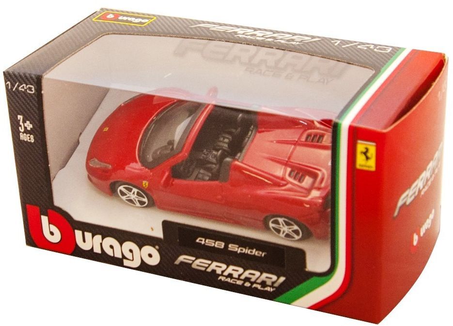 Автомодель Bburago Ferrari (1:43), в асортименті (18-36100)фото