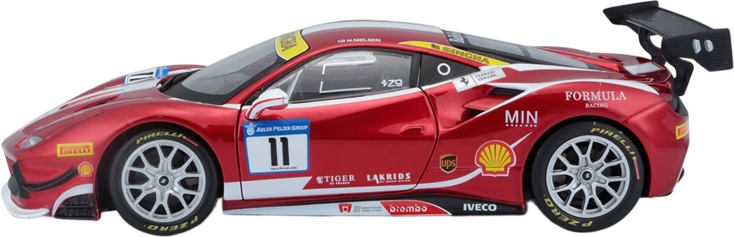 Автомодель Bburago Ferrari 488 Challenge (1:24), (18-26308) фото 2