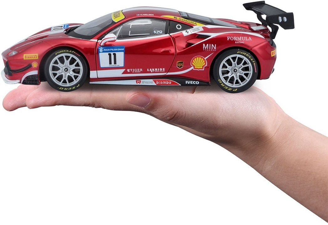 Автомодель Bburago Ferrari 488 Challenge (1:24), (18-26308) фото 9