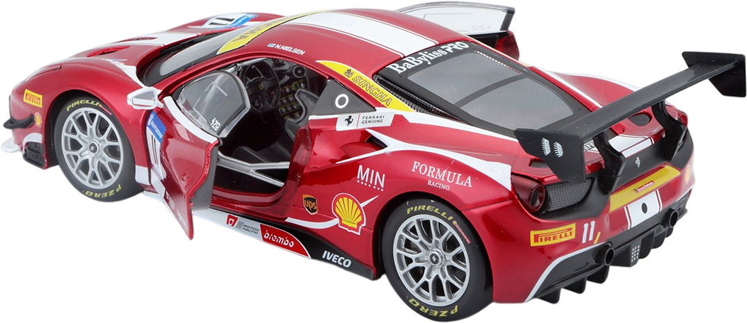 Автомодель Bburago Ferrari 488 Challenge (1:24), (18-26308) фото 8