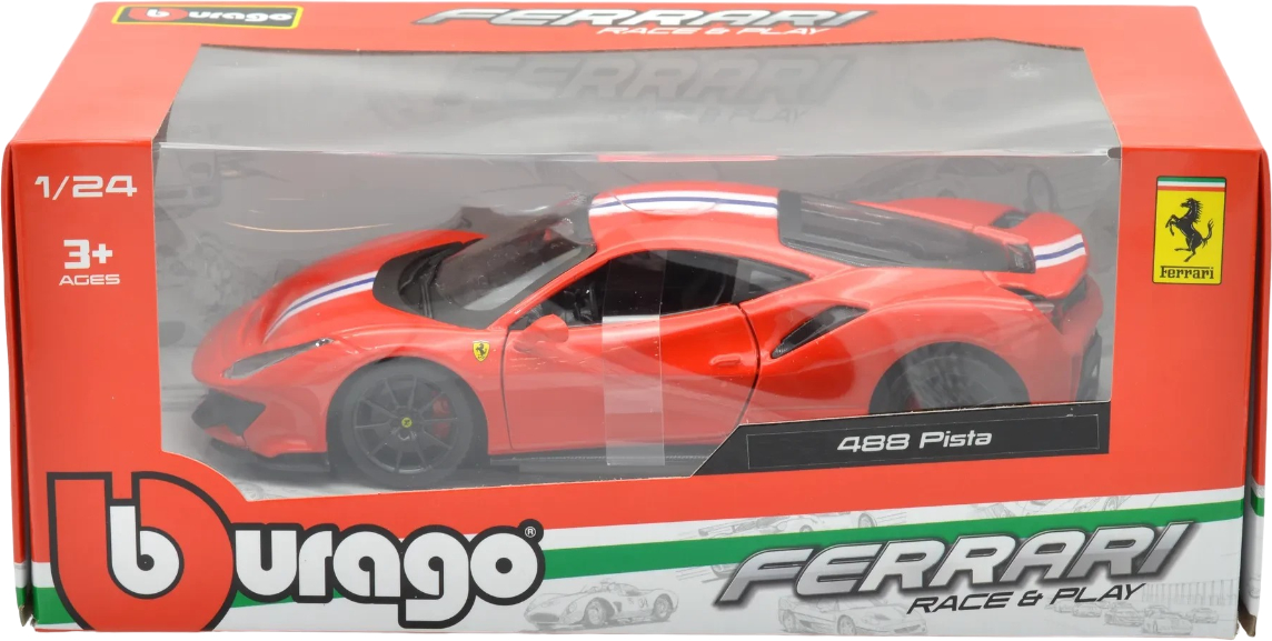 Автомодель Bburago Ferrari 488 Pista (18-26026) фото 6