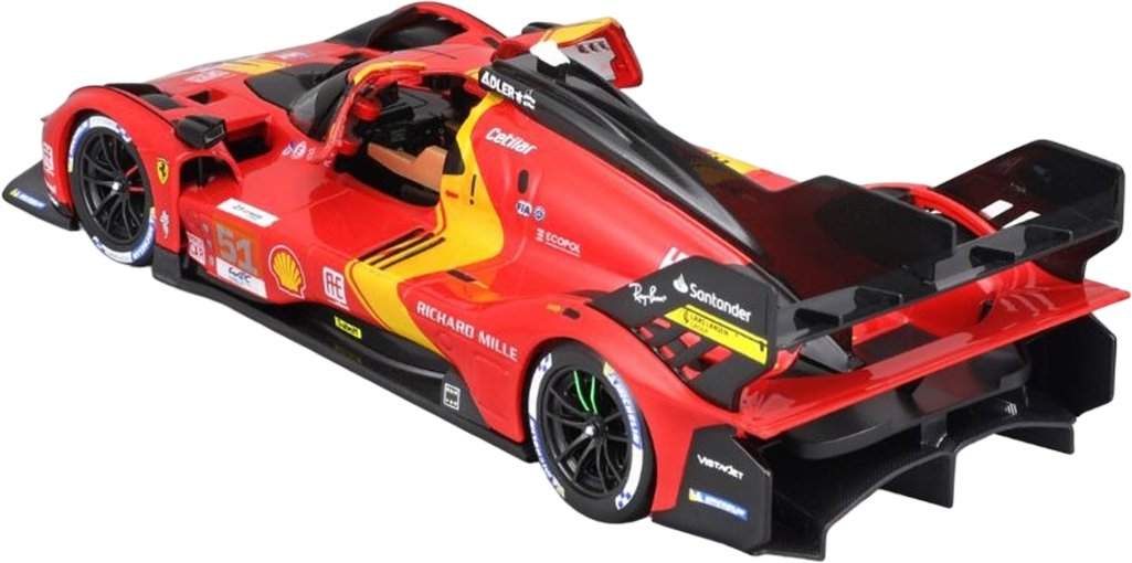 Автомодель Bburago Ferrari 499P LMH (1:24), (18-26309) фото 7