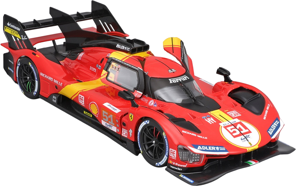 Автомодель Bburago Ferrari 499P LMH (1:24), (18-26309) фото 6