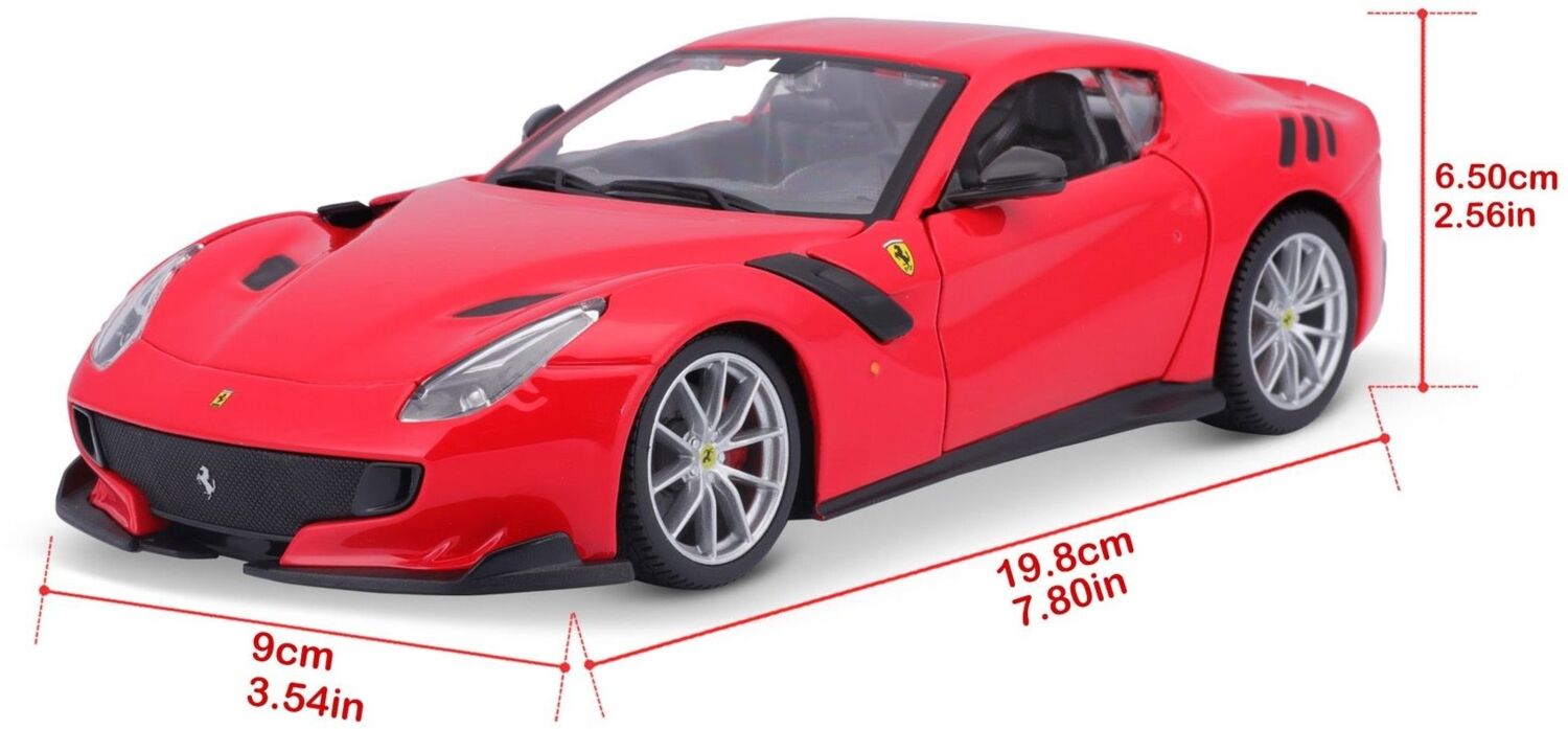 Автомодель Bburago Ferrari F12TDF (1:24), в асортименті (18-26021)фото