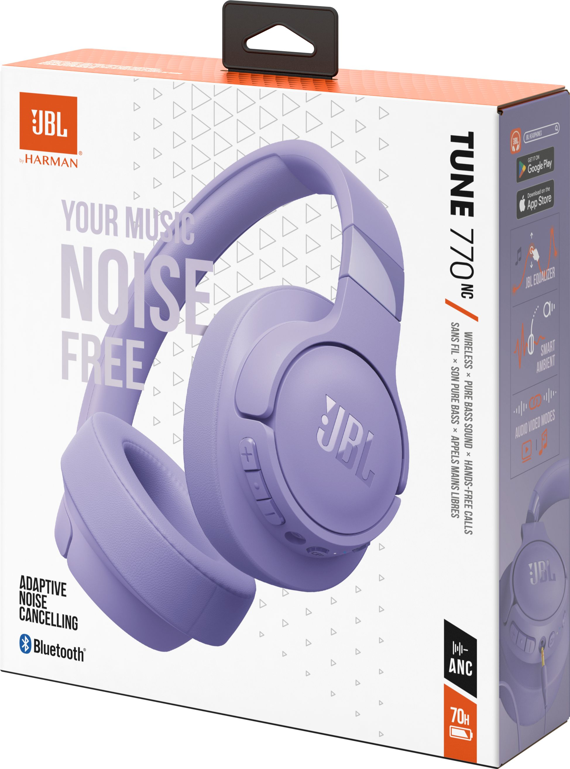 Навушники JBL Tune 770NC Purple (JBLT770NCPUR)фото12