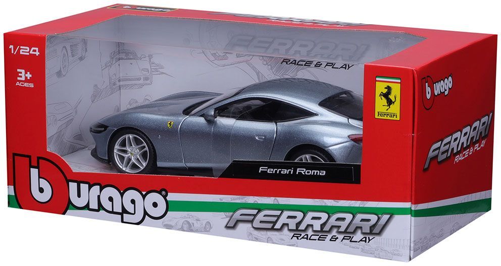 Автомодель Bburago Ferrari Roma (1:24), в ассортименте (18-26029) фото 26
