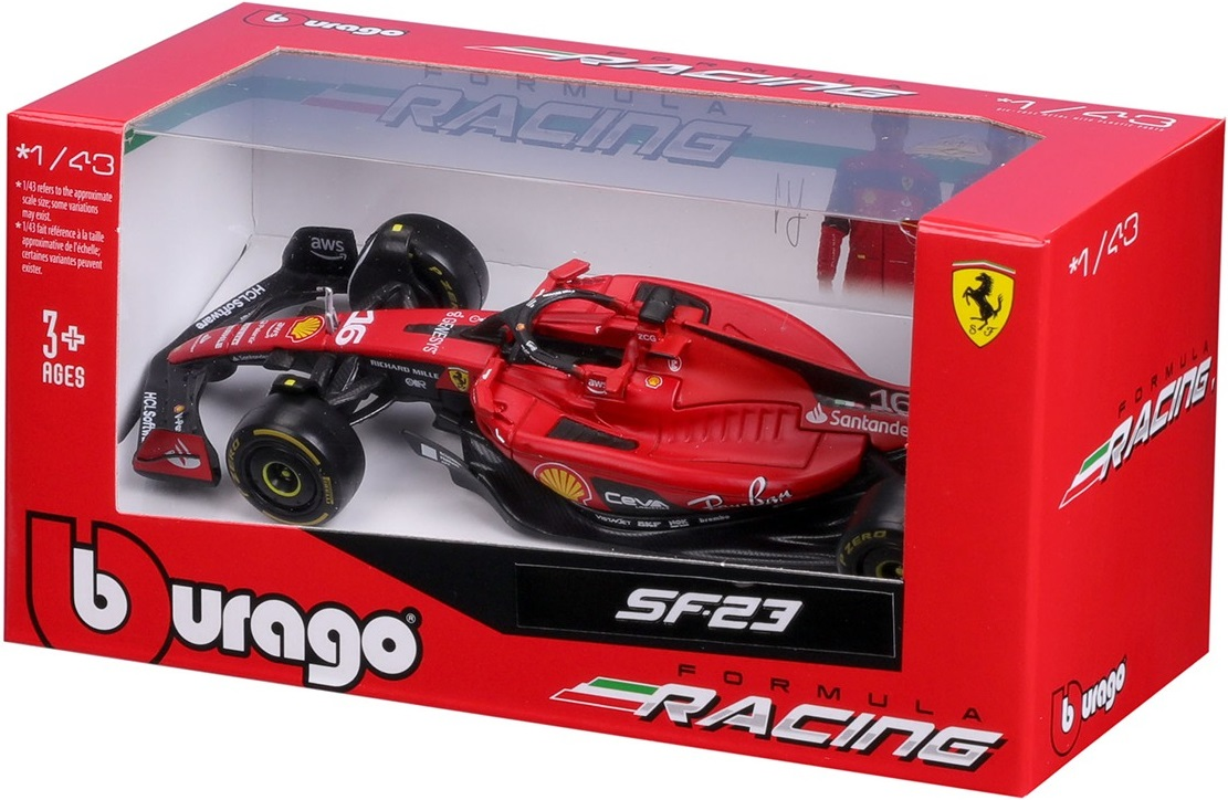 Автомодель Bburago Ferrari SF-23 (1:43), (18-36836) фото 8