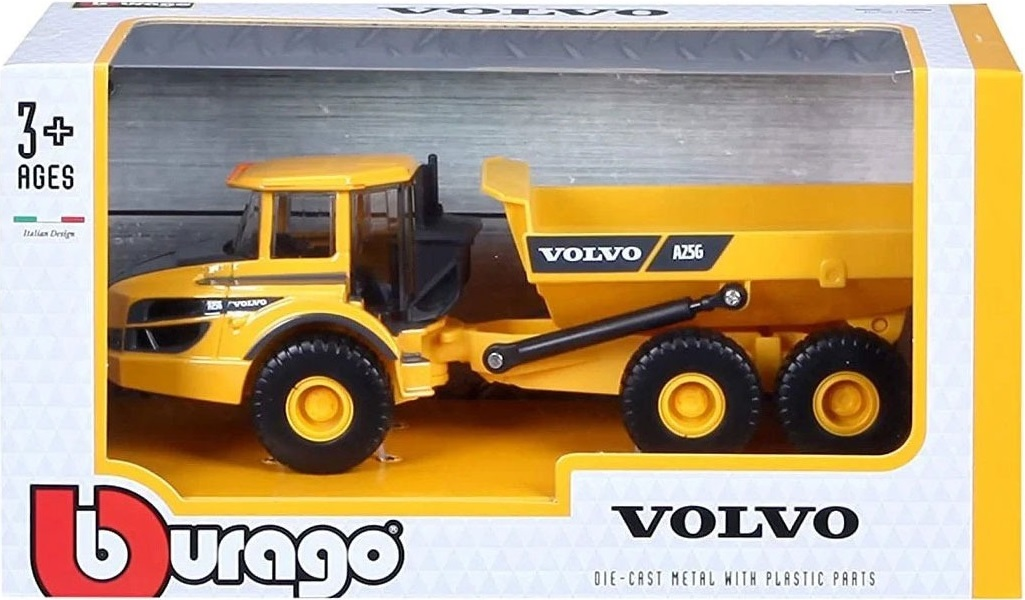 Автомодель Bburago Construction - Самосвал Volvo A25G (18-32085) фото 11