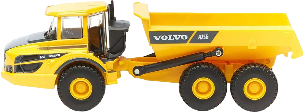 Автомодель Bburago Construction - Самосвал Volvo A25G (18-32085) фото 2