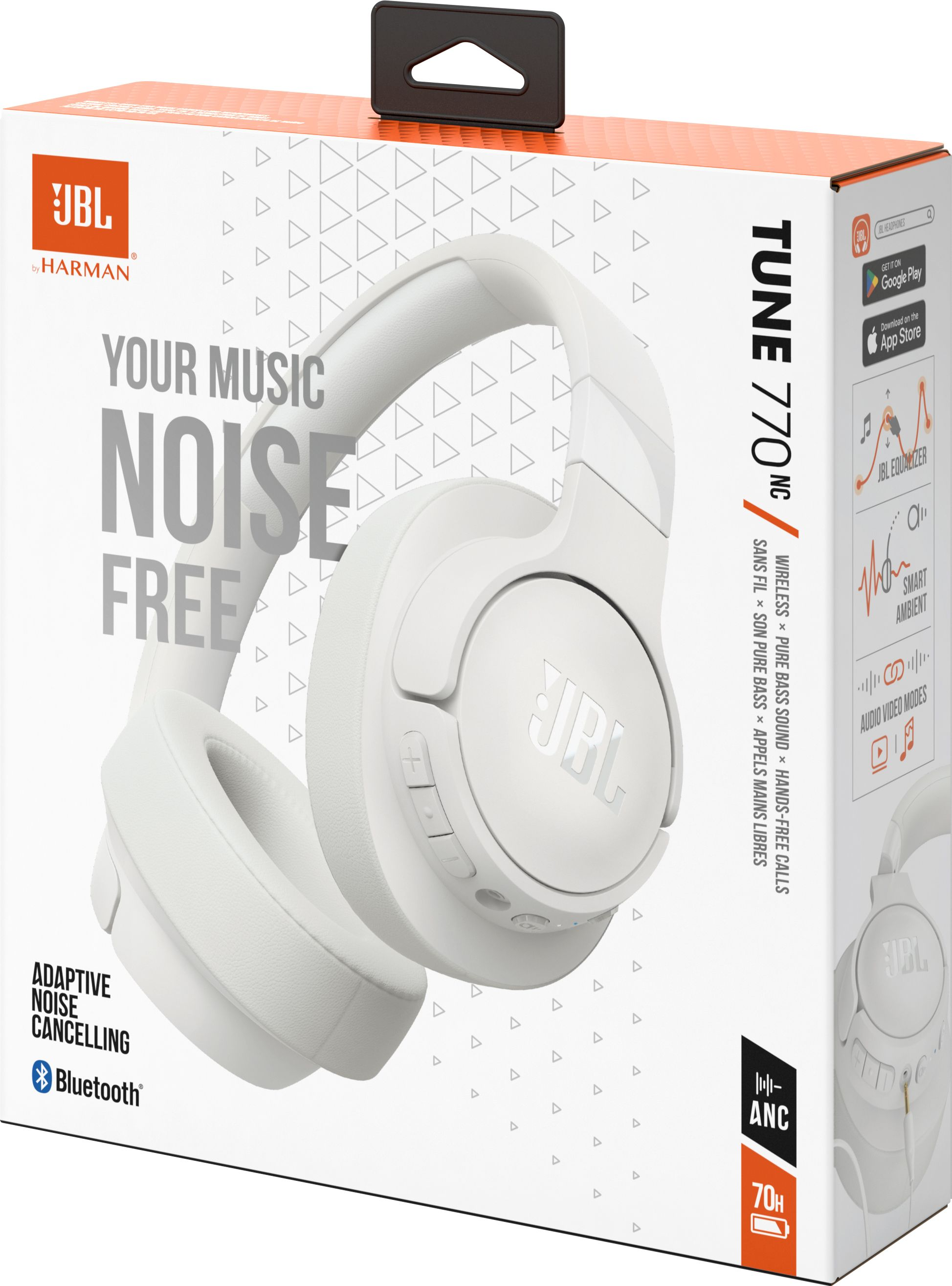 Наушники JBL Tune 770NC White (JBLT770NCWHT) фото 12