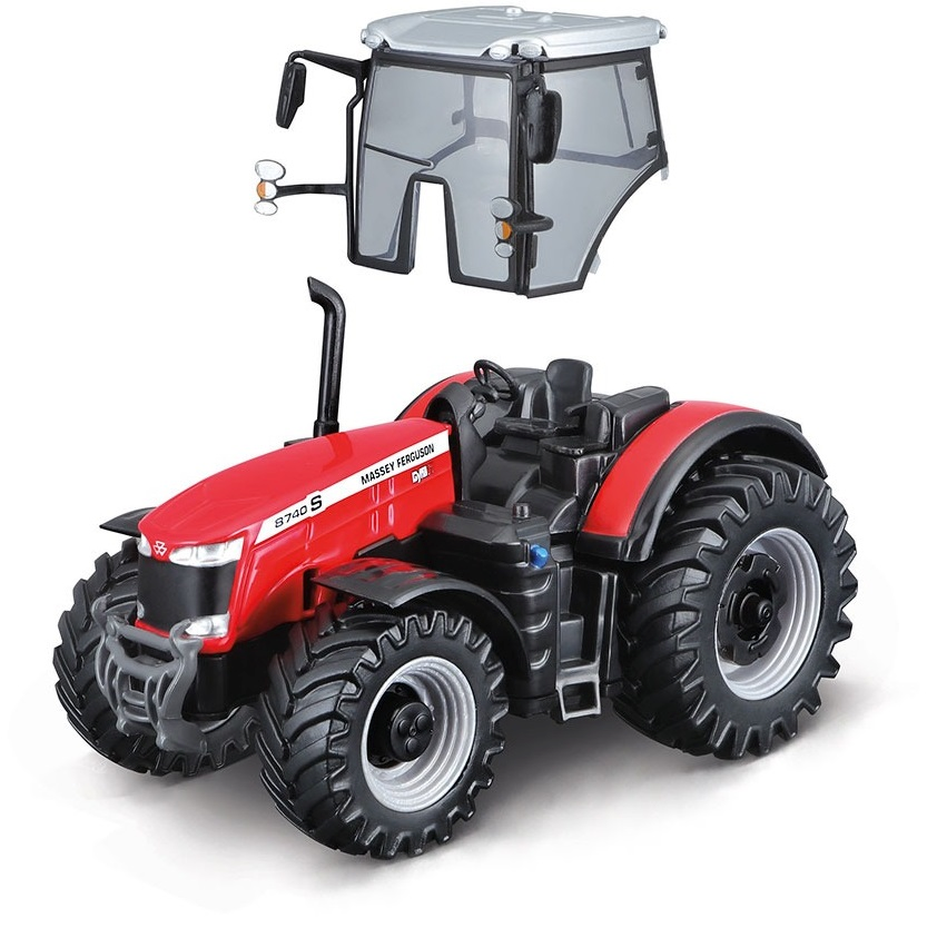 Модель Bburago Трактор Massey Ferguson 8740S (10 см), (18-31613) фото 2