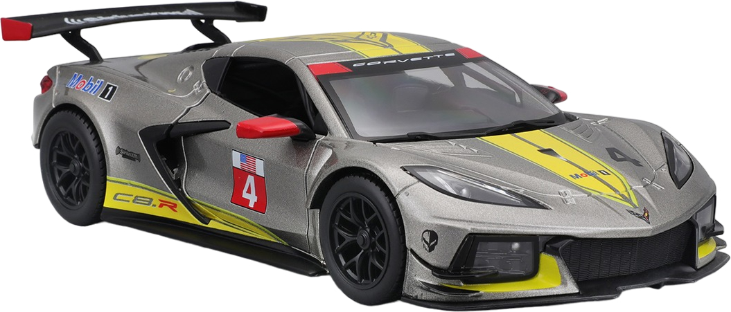 Автомодель Bburago Chevrolet Corvette C8.R (1:24), (18-28024) фото 6