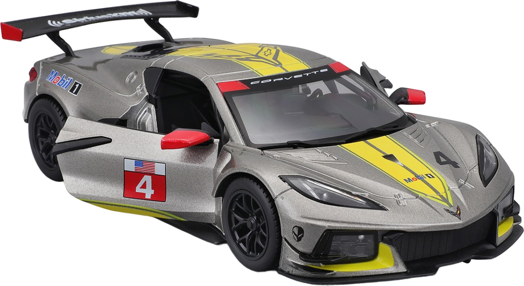 Автомодель Bburago Chevrolet Corvette C8.R (1:24), (18-28024) фото 8