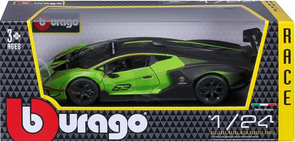 Автомодель Bburago Lamborghini Essenza SCV12 (1:24), (18-28017) фото 10