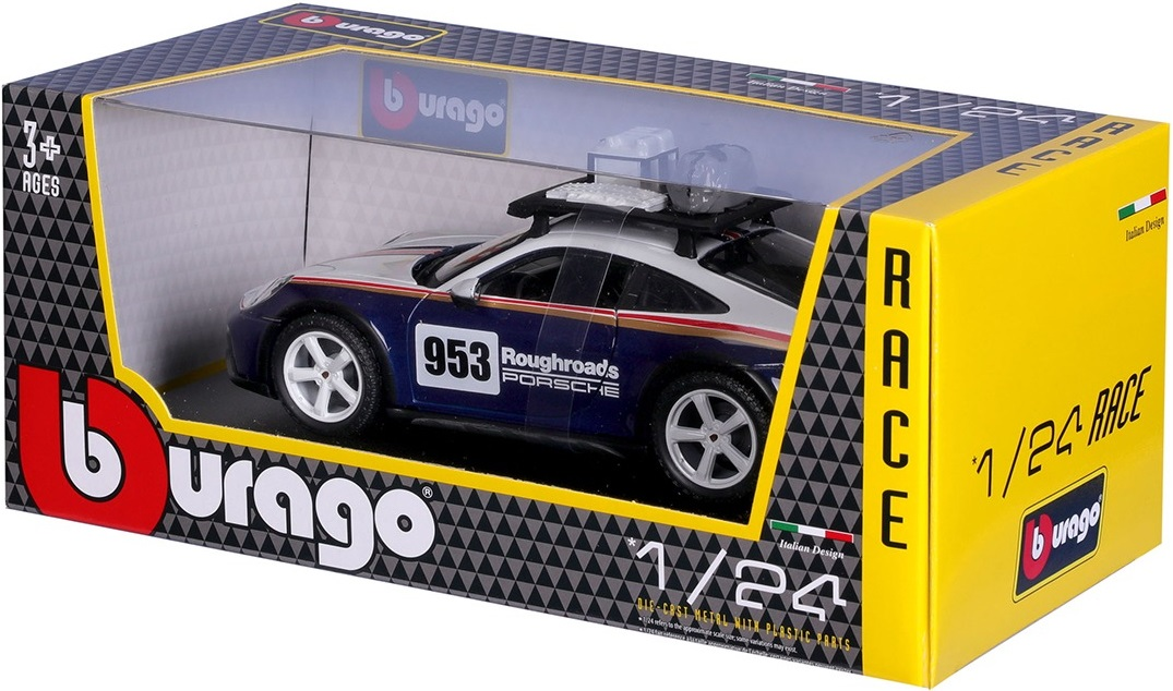 Автомодель Bburago Porsche 911 Dakar (1:24), (18-28029) фото 8