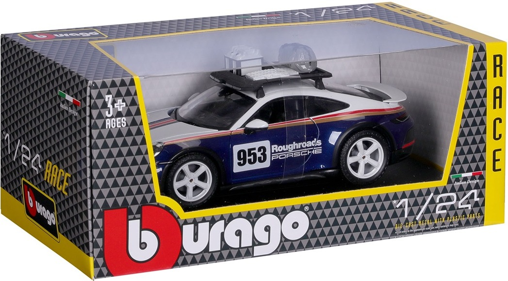 Автомодель Bburago Porsche 911 Dakar (1:24), (18-28029) фото 6