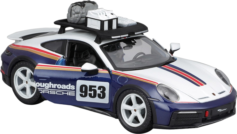 Автомодель Bburago Porsche 911 Dakar (1:24), (18-28029) фото 4