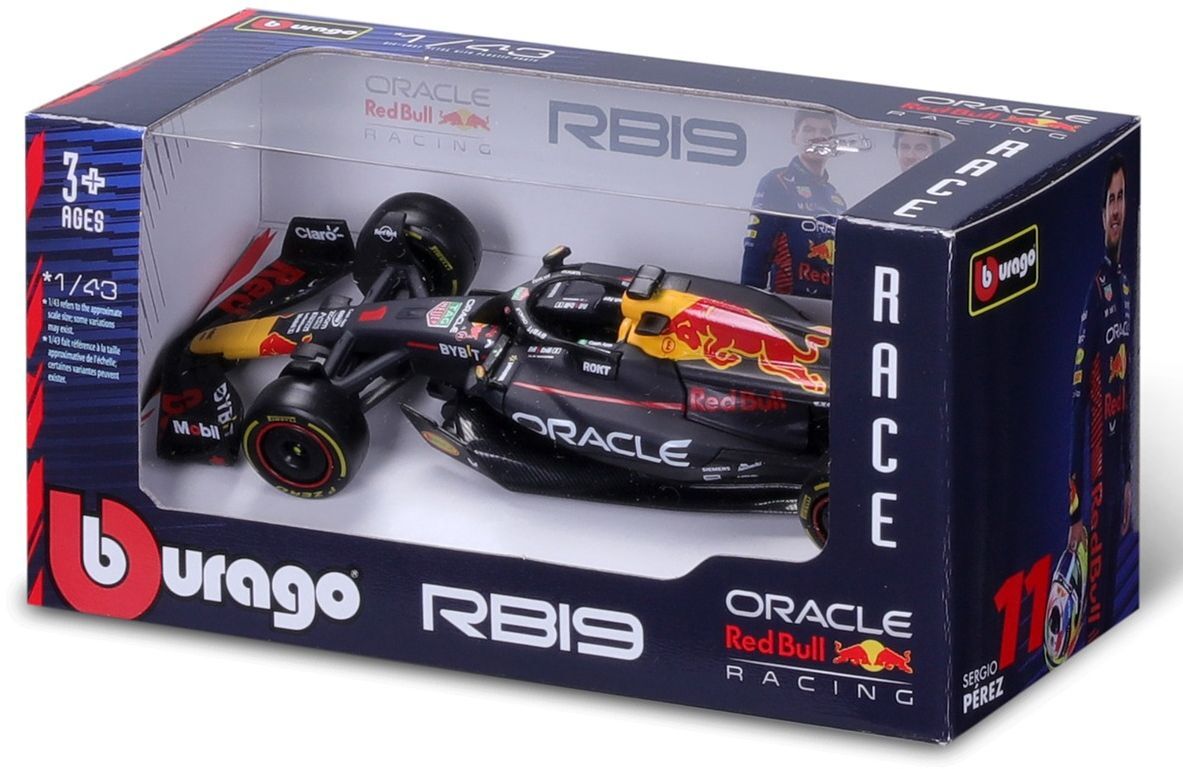 Автомодель Bburago Red Bull Racing RB19 2023 (1:43), (18-38082) фото 5