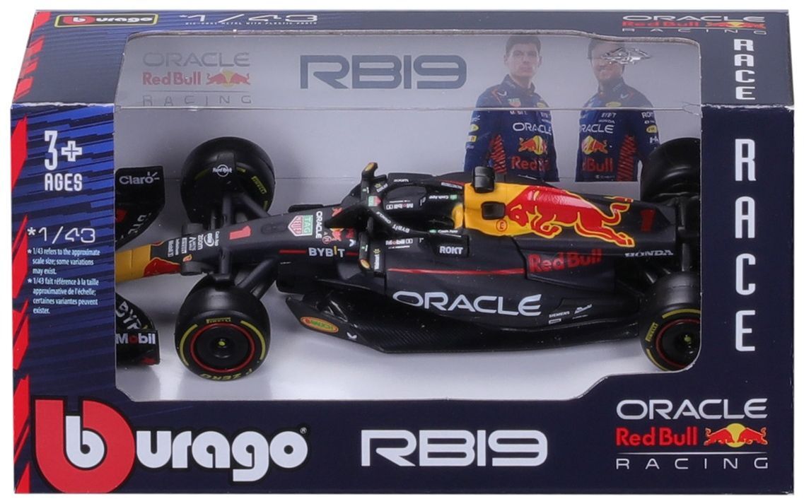 Автомодель Bburago Red Bull Racing RB19 2023 (1:43), (18-38082) фото 4