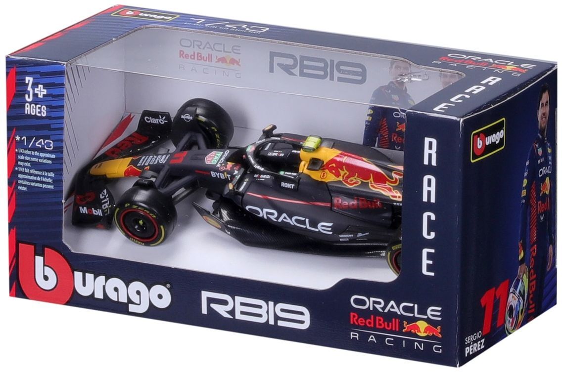 Автомодель Bburago Red Bull Racing RB19 2023 (1:43), (18-38082) фото 10