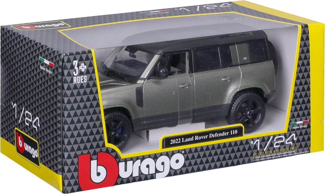 Автомодель Bburago Land Rover Defender 110 2022 (1:24), (18-21101) фото 6