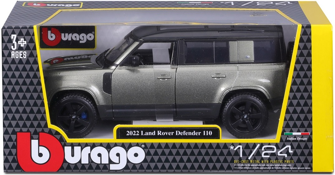 Автомодель Bburago Land Rover Defender 110 2022 (1:24), (18-21101) фото 7