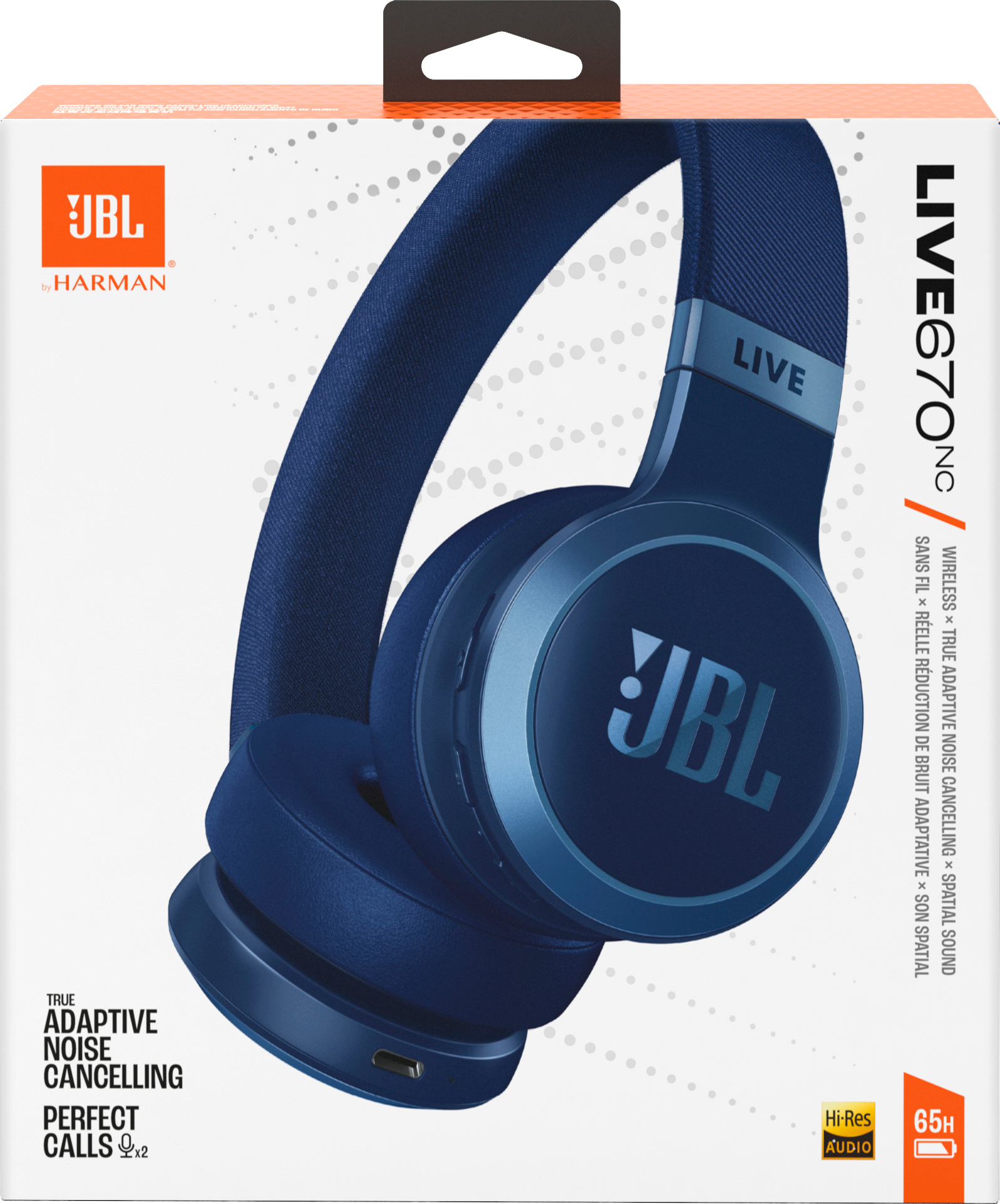 Навушники JBL Live 670NC Blue (JBLLIVE670NCBLU)фото10