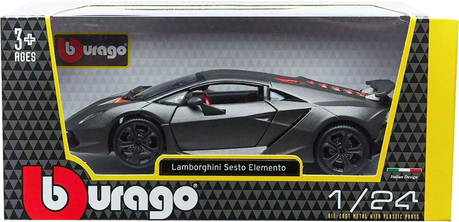 Автомодель Bburago Lamborghini Sesto Elemento (1:24), (18-21061) фото 11