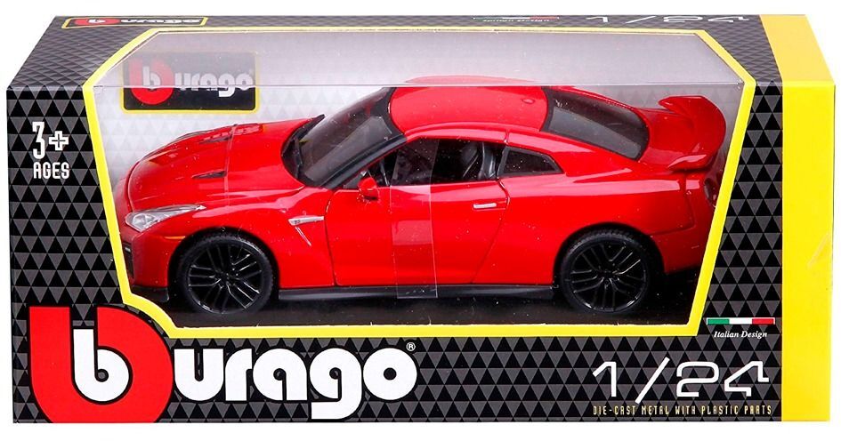 Автомодель Bburago Nissan GT-R (1:24), (18-21082) фото 10