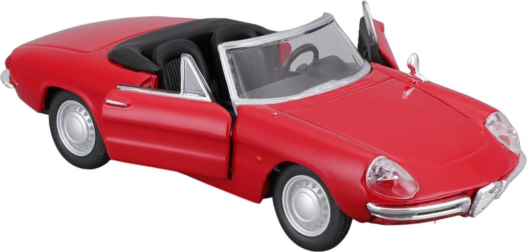 Автомодель Bburago Alfa Romeo Spider 1966 (1:32), (18-43047) фото 4