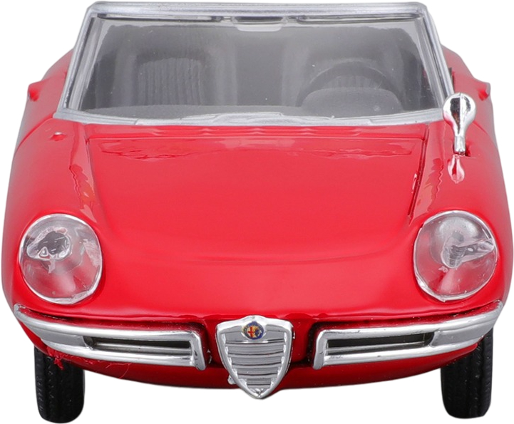 Автомодель Bburago Alfa Romeo Spider 1966 (1:32), (18-43047) фото 2