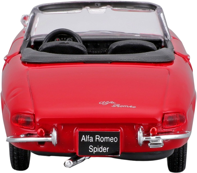 Автомодель Bburago Alfa Romeo Spider 1966 (1:32), (18-43047) фото 3