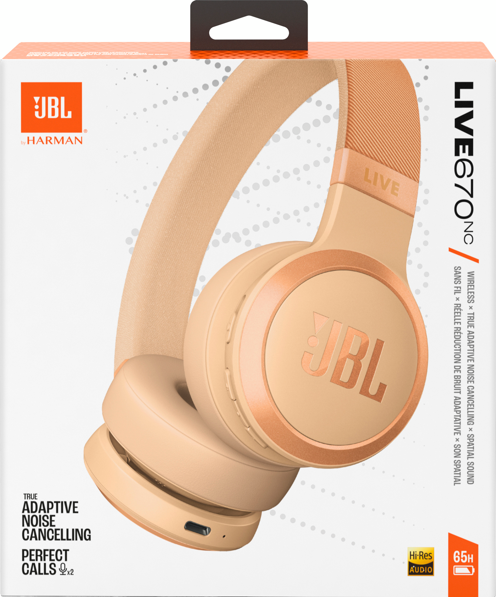 Наушники JBL Live 670NC Sandstone (JBLLIVE670NCSAT) фото 10