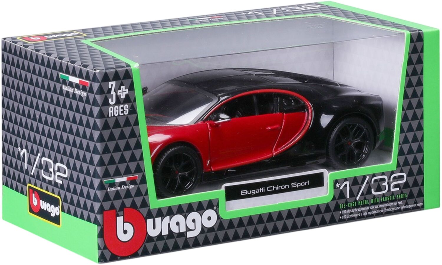 Автомодель Bburago Bugatti Chiron Sport (1:32), (18-43061)фото