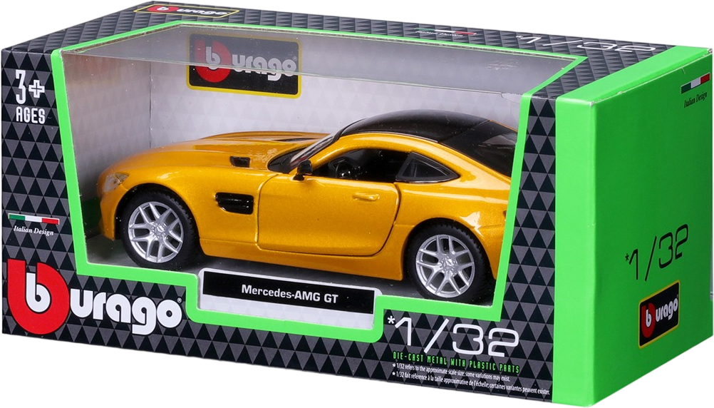 Автомодель Bburago Mercedes-AMG GT (1:32), (18-43065) фото 8