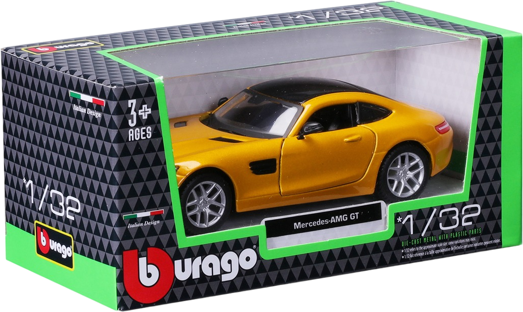 Автомодель Bburago Mercedes-AMG GT (1:32), (18-43065) фото 6