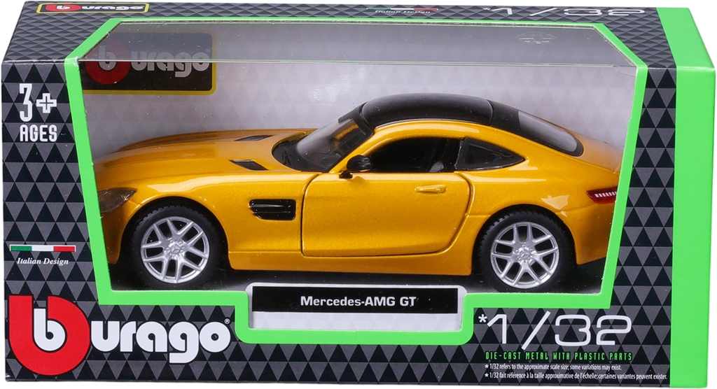 Автомодель Bburago Mercedes-AMG GT (1:32), (18-43065) фото 7