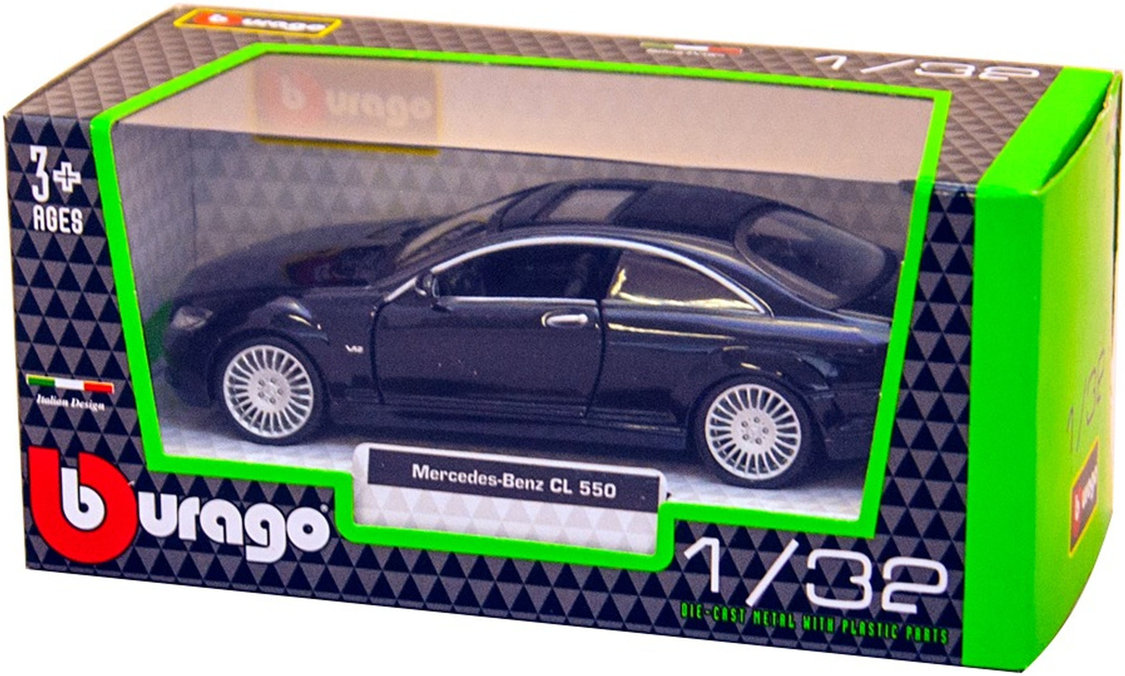 Автомодель Bburago Mercedes-Benz CL-550 (1:32), (18-43032) фото 8
