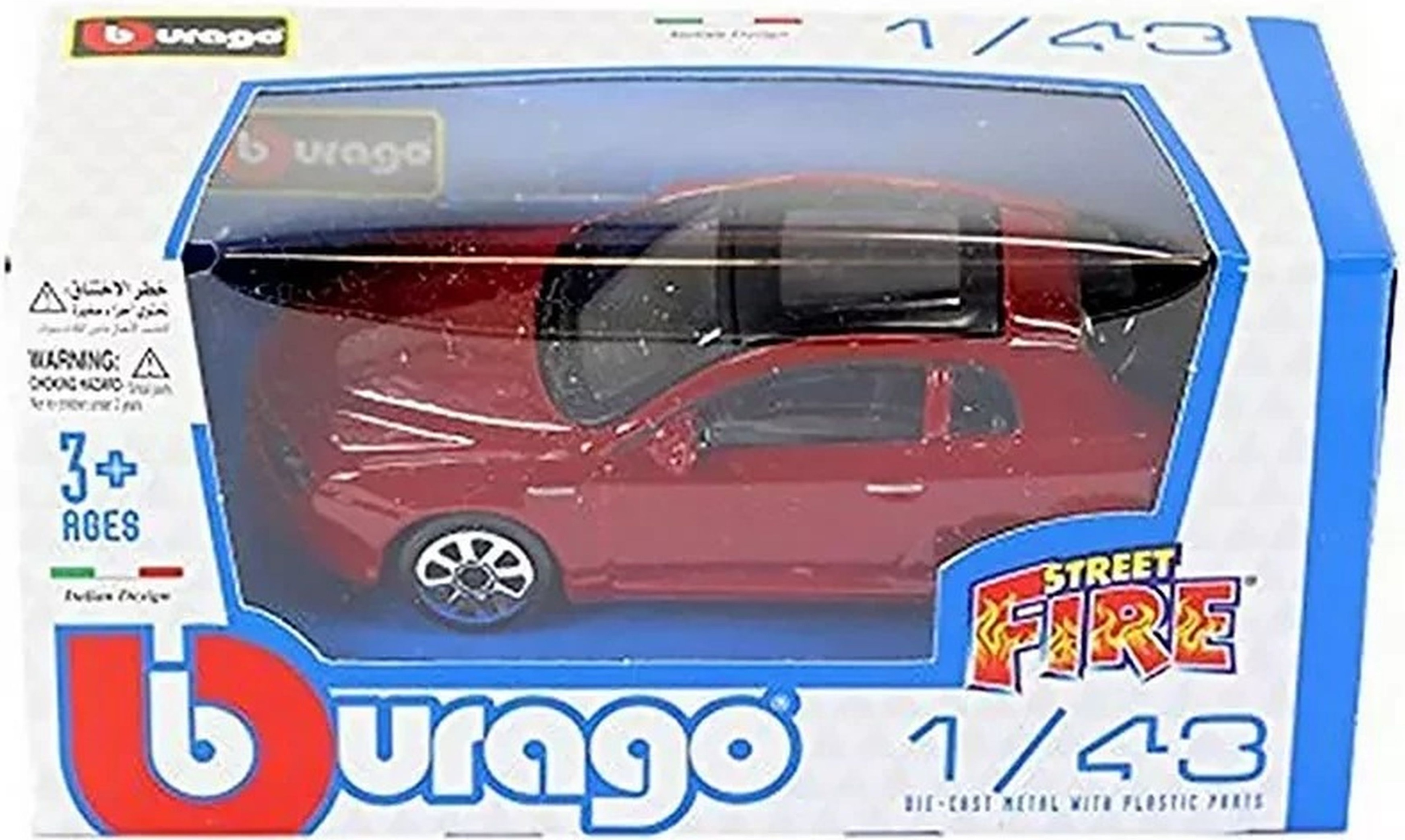 Автомодель Bburago у блакитному диспенсері (1:43), (18-30010B)фото4