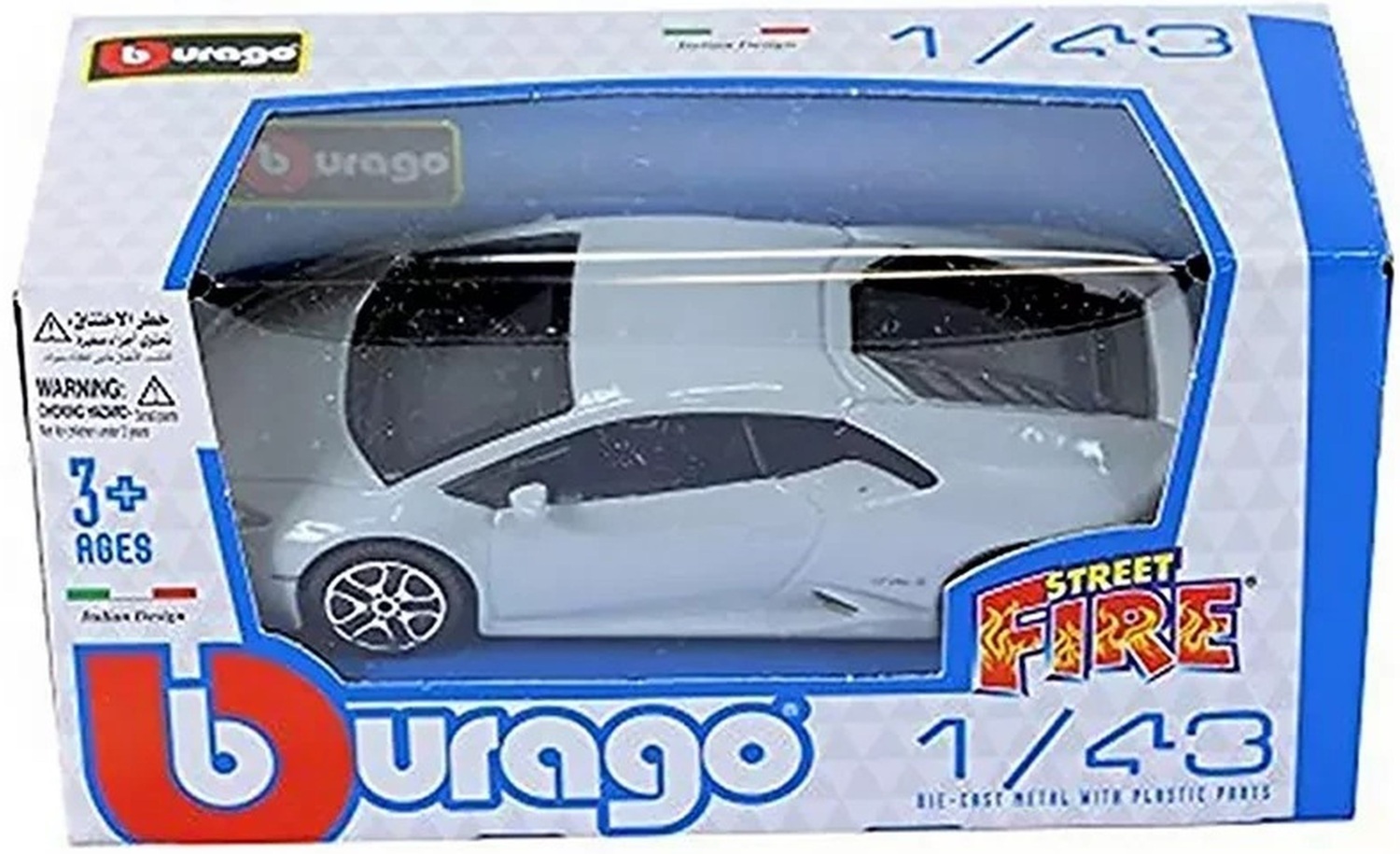 Автомодель Bburago у блакитному диспенсері (1:43), (18-30010B)фото