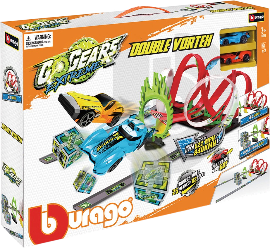 Игровой набор серии GoGears Extreme Двойной вихрь (18-30532) фото 2