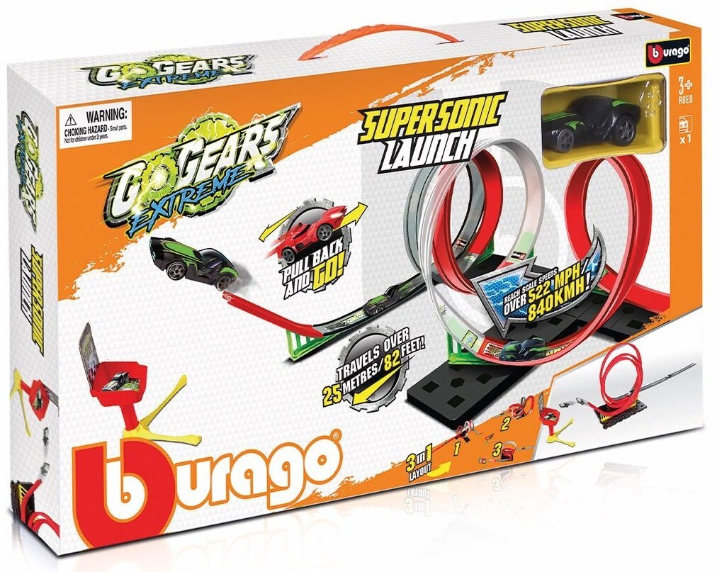 Игровой набор серии GoGears Extreme Сверхзвуковой запуск 3 в 1 (18-30533) фото 3