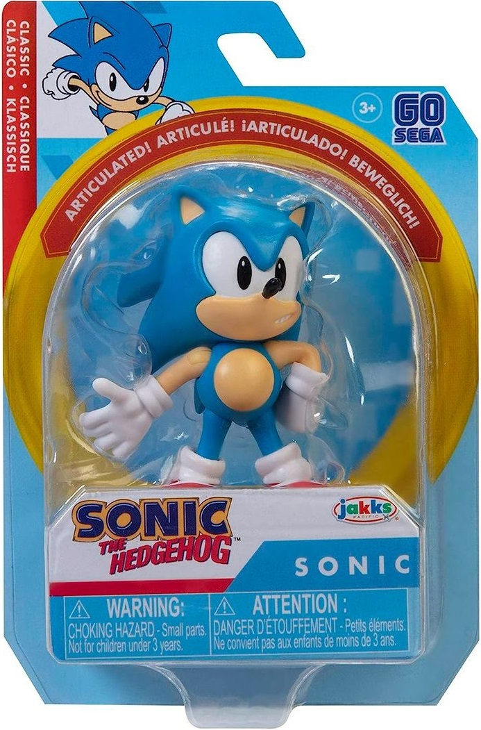 Игровая фигурка с артикуляцией Sonic The Hedgehog Классический Соник (6 см), (40687i-RF1) фото 5